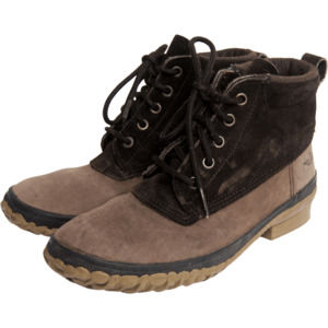 80's Brown Leather Duck Boots by American Eagle